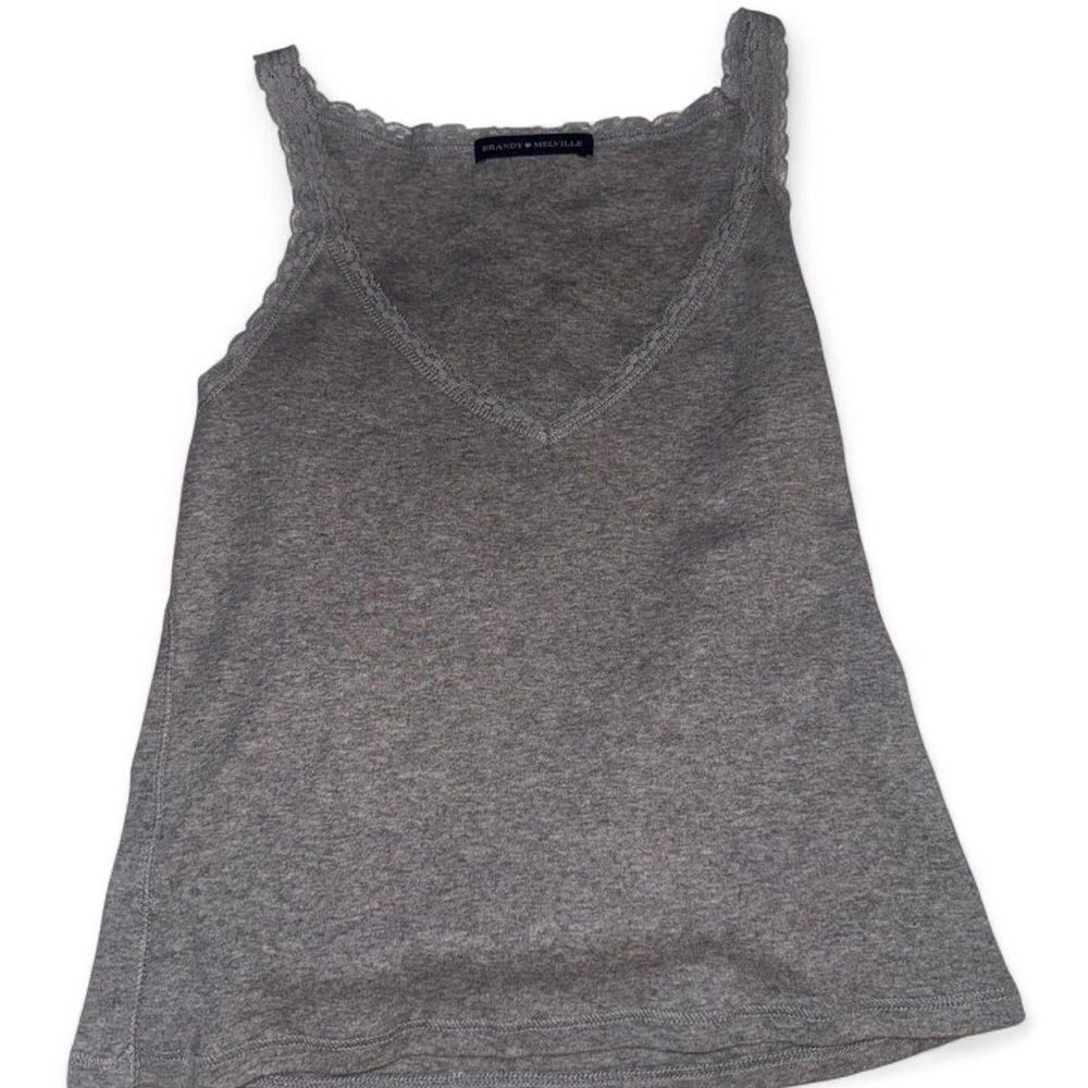 Brandy Melville grey tank top